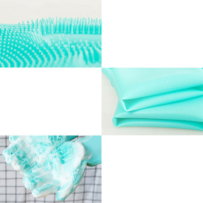 Silicone Pet Grooming Gloves