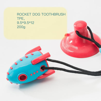 Leaking Food  Bite-Resistant Rocket Toys