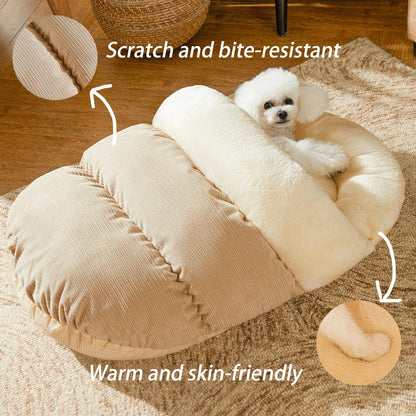 Anti Slip Ultra Soft Plush Pet Bed