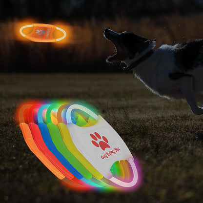 Glowing LED Luminous Flying Discs Toy