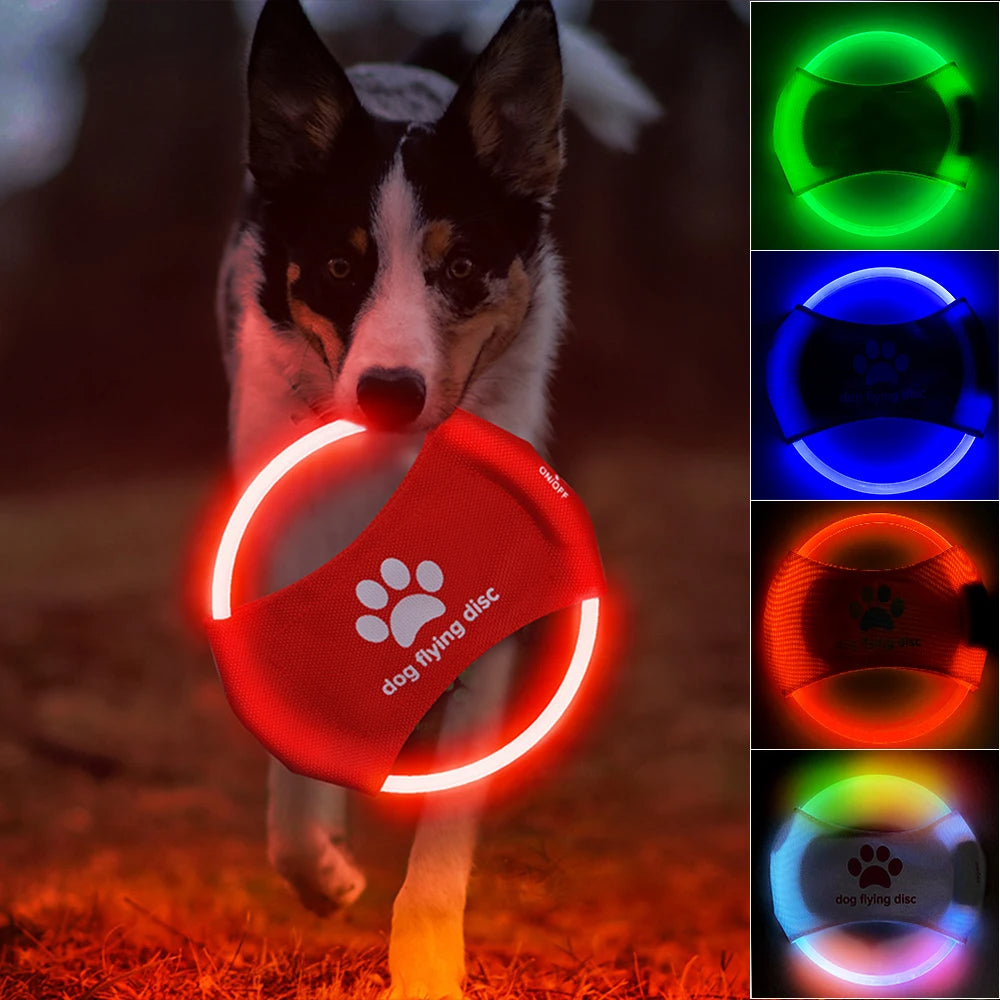 Glowing LED Luminous Flying Discs Toy