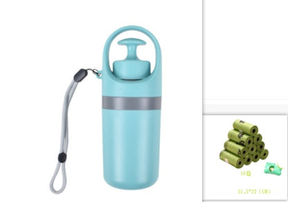 Pooper Scooper With Built-in Poop Bag Dispenser