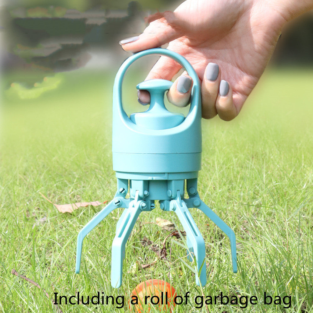 Pooper Scooper With Built-in Poop Bag Dispenser