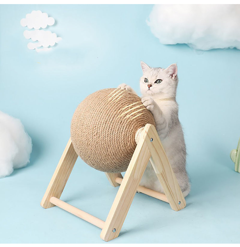 Sisal Cat Catching Ball Toy