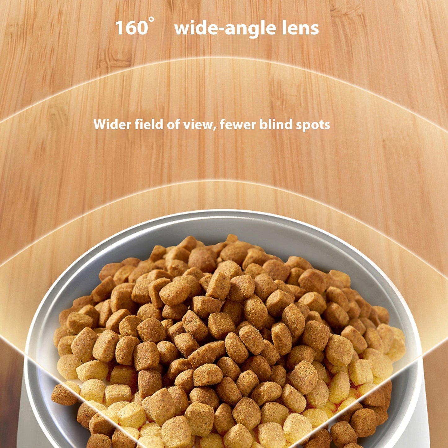 Smart Visual Pet Feeder Remote HD Wide Angle