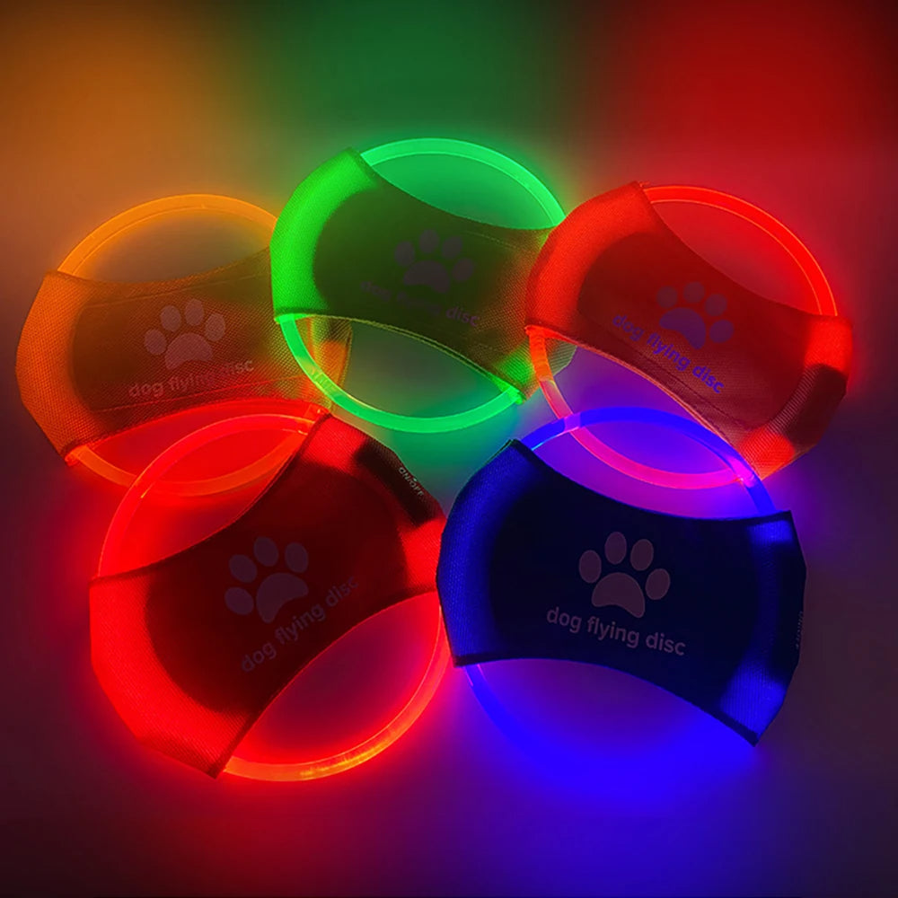 Glowing LED Luminous Flying Discs Toy