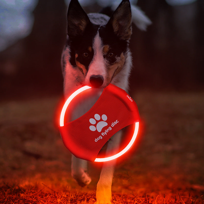 Glowing LED Luminous Flying Discs Toy