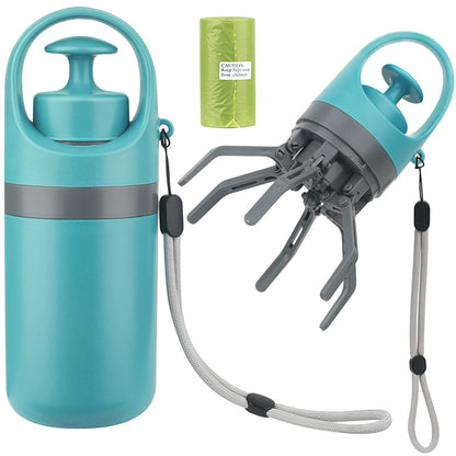 Pooper Scooper With Built-in Poop Bag Dispenser