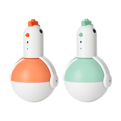 Electric Chicken Glass Laser Sound Cat Toy